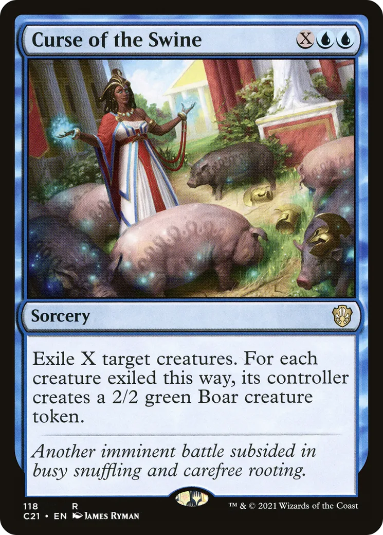 Curse of the Swine — Commander 2021 — Magic: The Gathering