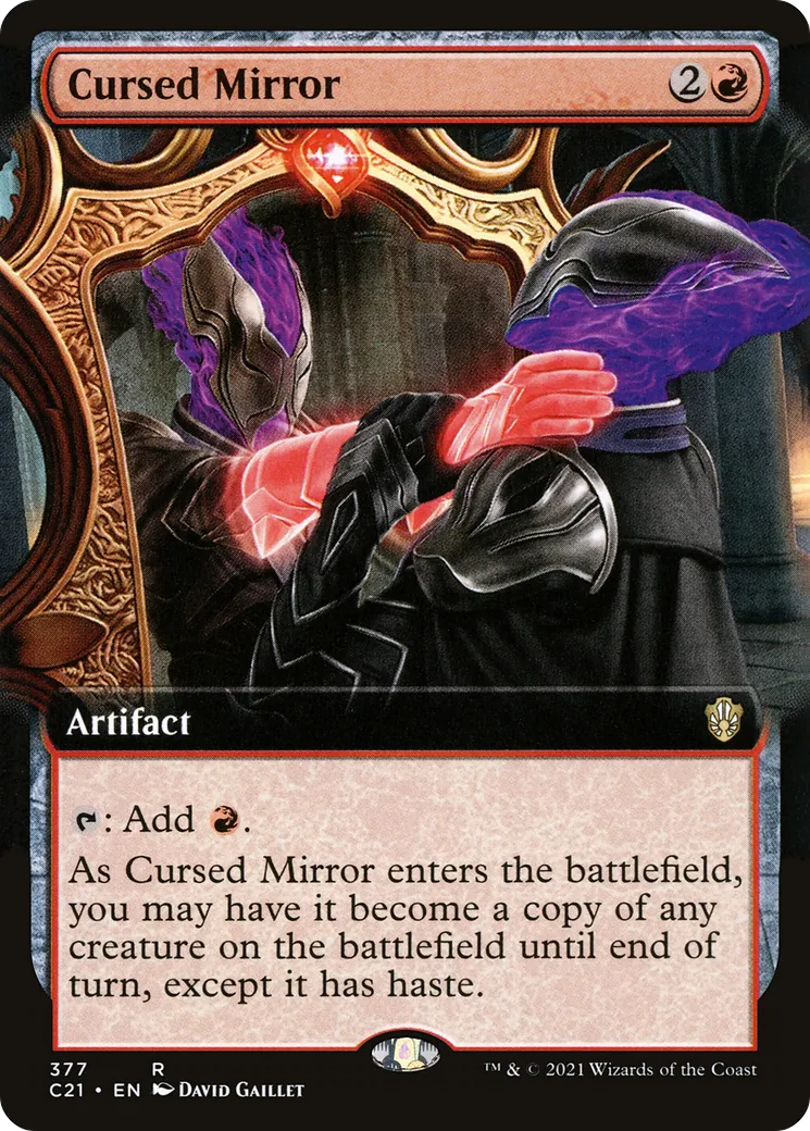 Cursed Mirror from Commander 2021 - Magic: The Gathering
