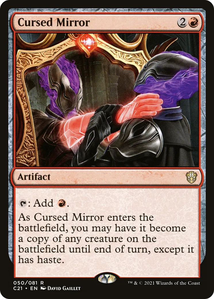 Cursed Mirror — Commander 2021 — Magic: The Gathering