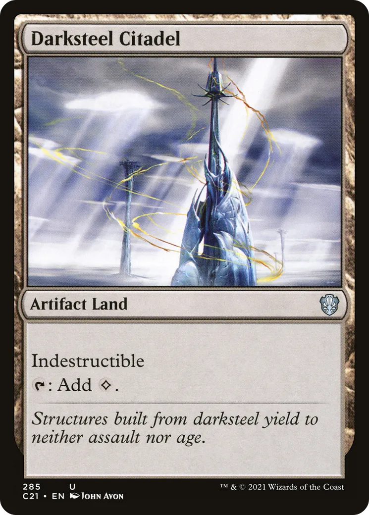 Darksteel Citadel — Commander 2021 — Magic: The Gathering