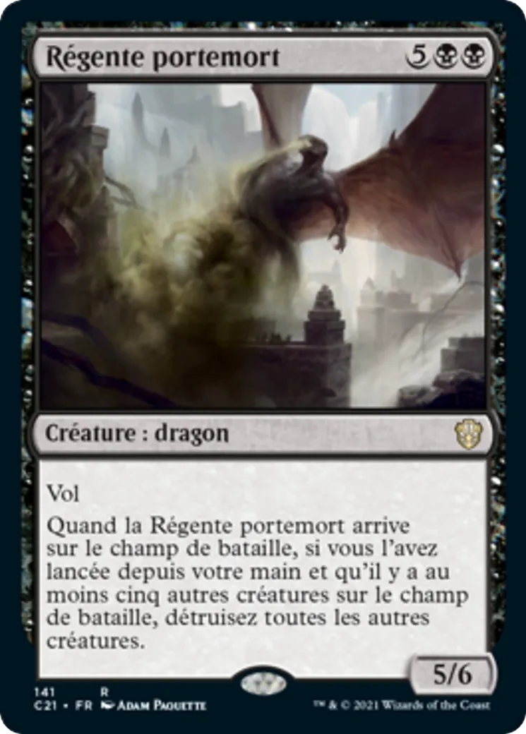 Régente portemort — Commander 2021 — Magic: The Gathering