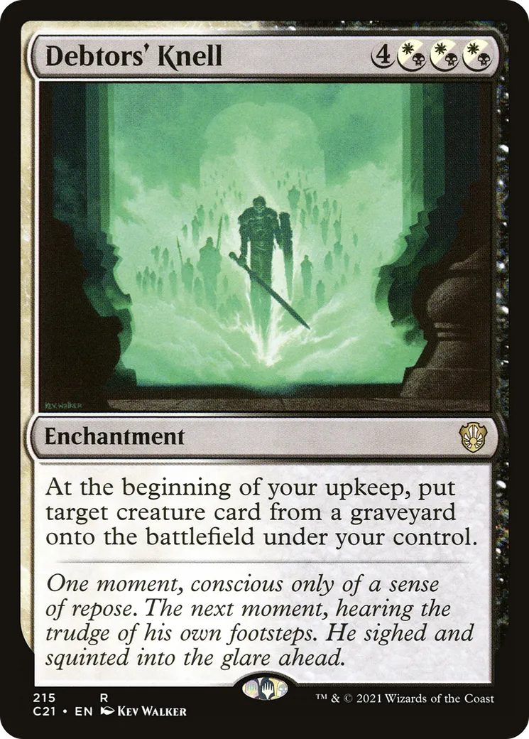 Debtors' Knell — Commander 2021 — Magic: The Gathering