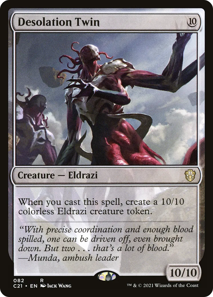 Desolation Twin from Commander 2021 - Magic: The Gathering