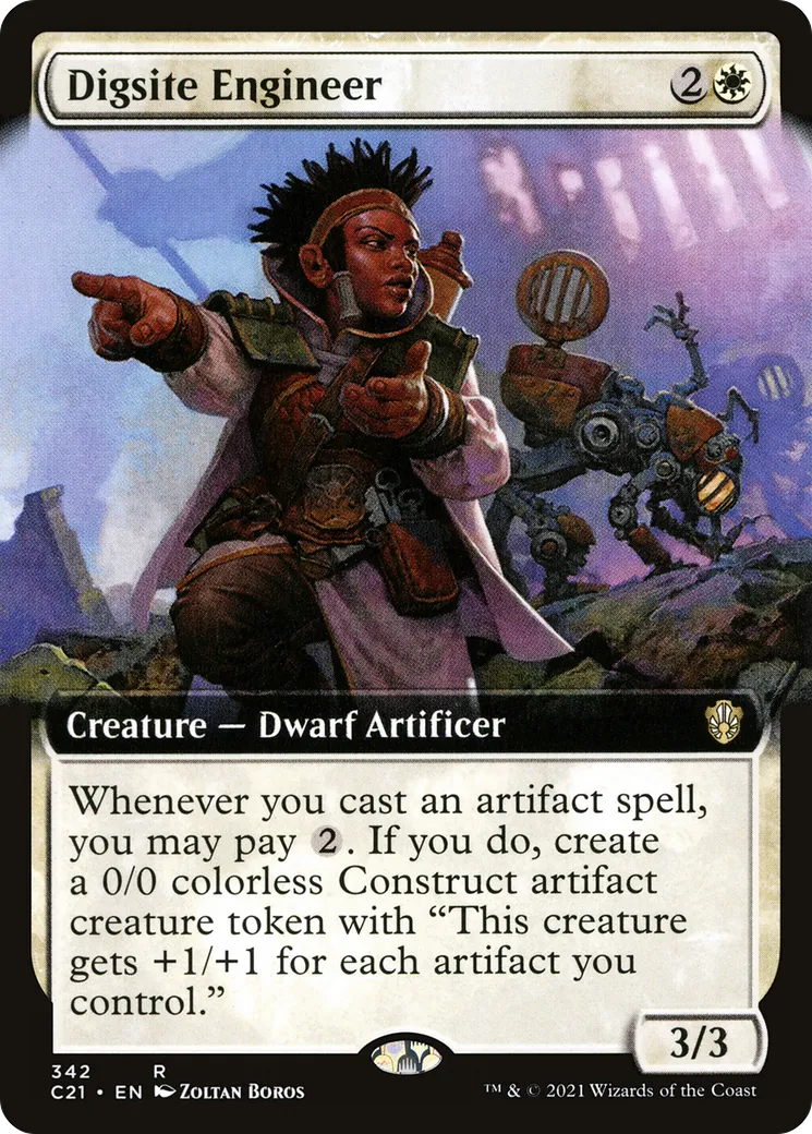 Digsite Engineer — Commander 2021 — Magic: The Gathering