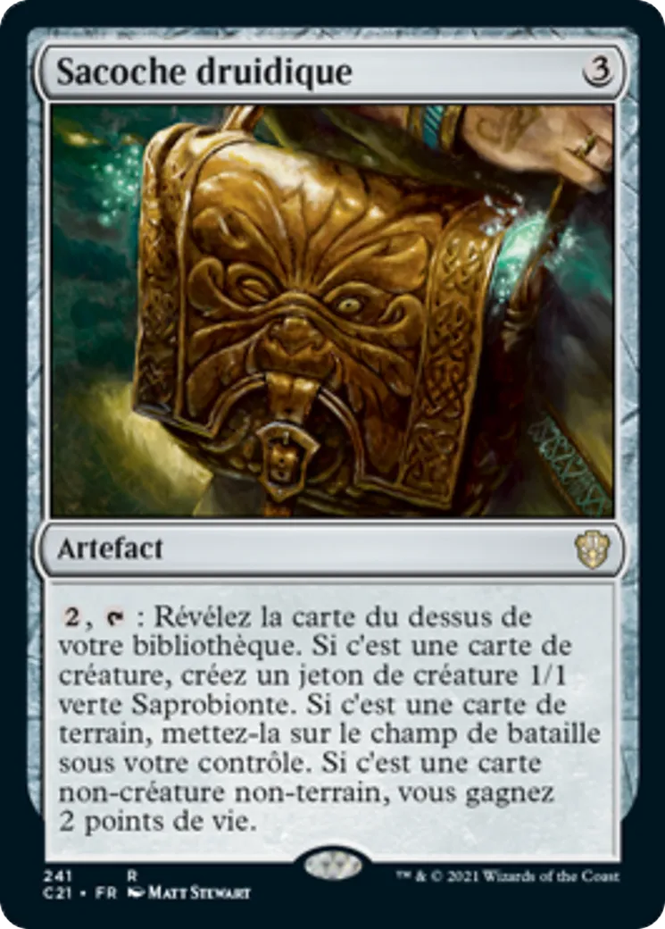 Sacoche druidique from Commander 2021 - Magic: The Gathering