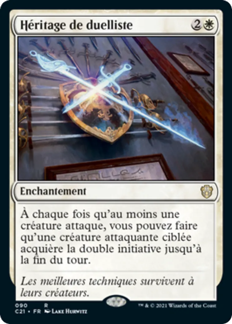 Héritage de duelliste — Commander 2021 — Magic: The Gathering
