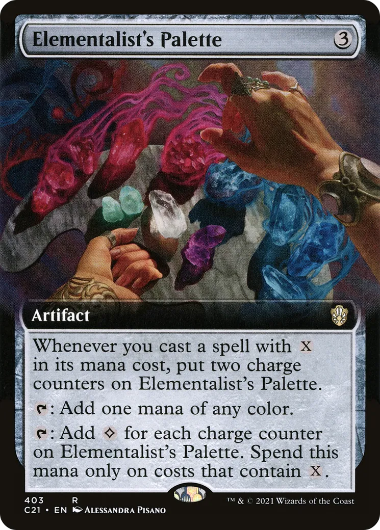 Elementalist's Palette — Commander 2021 — Magic: The Gathering