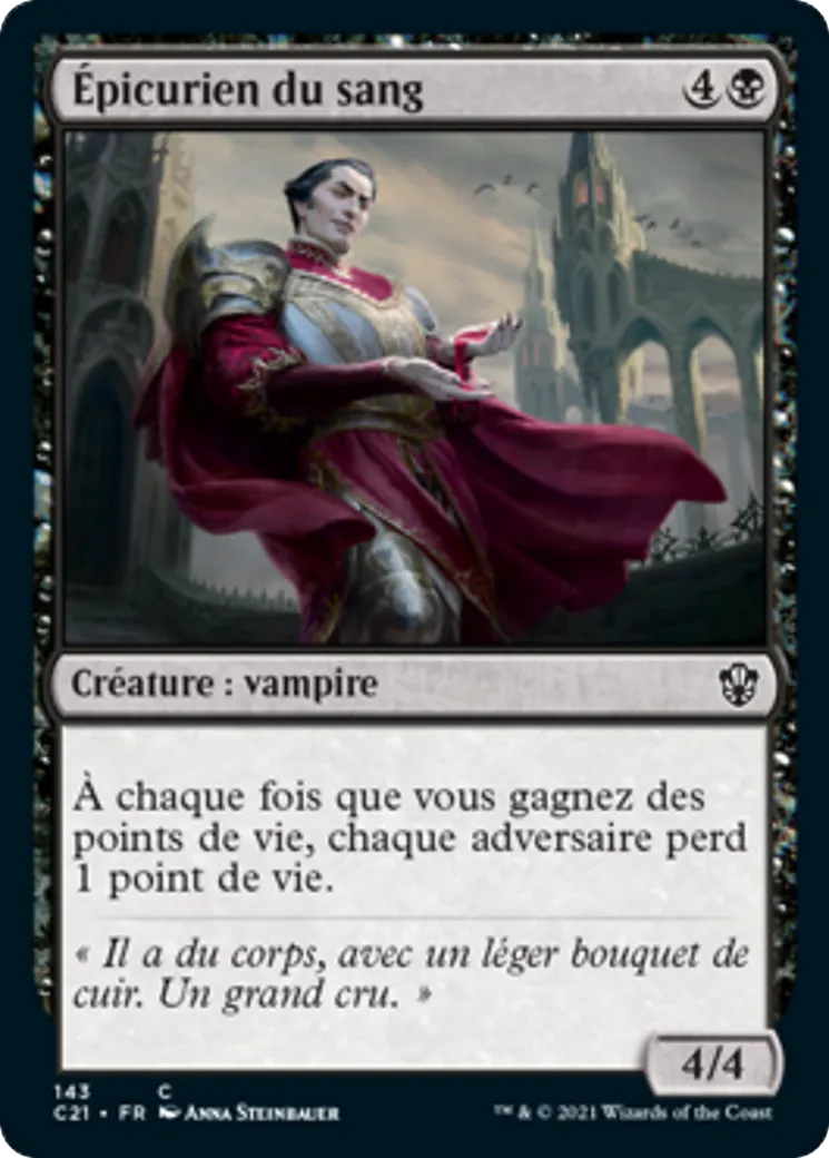 Épicurien du sang — Commander 2021 — Magic: The Gathering