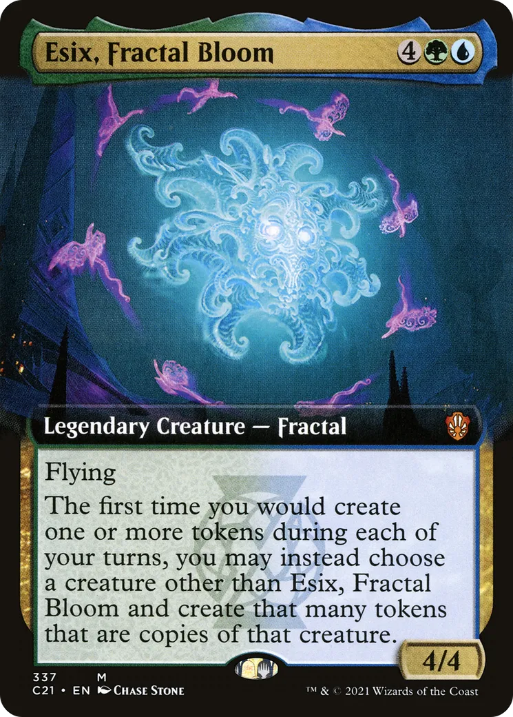 Esix, Fractal Bloom — Commander 2021 — Magic: The Gathering