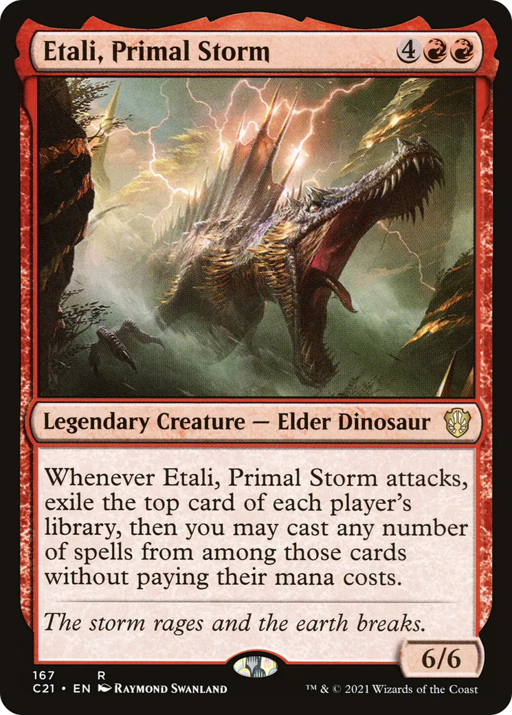 Etali, Primal Storm from Commander 2021 - Magic: The Gathering