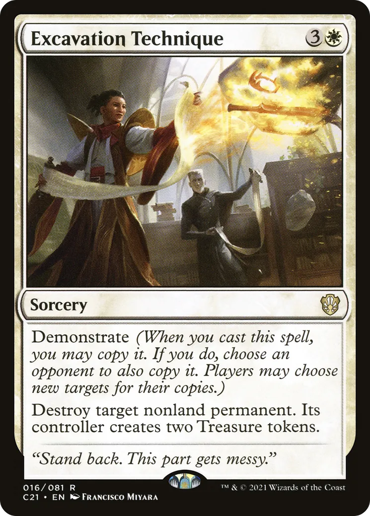 Technique d'excavation — Commander 2021 — Magic: The Gathering
