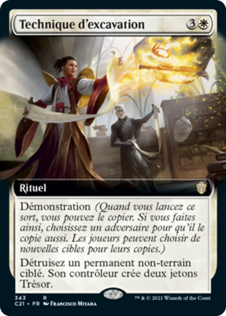 Technique d'excavation — Commander 2021 — Magic: The Gathering