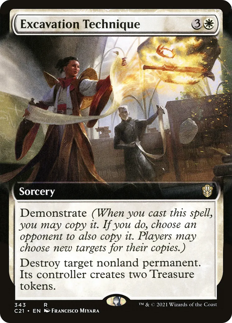 Excavation Technique — Commander 2021 — Magic: The Gathering