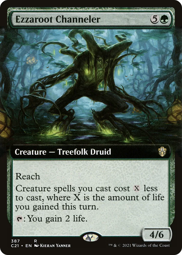 Ezzaroot Channeler — Commander 2021 — Magic: The Gathering