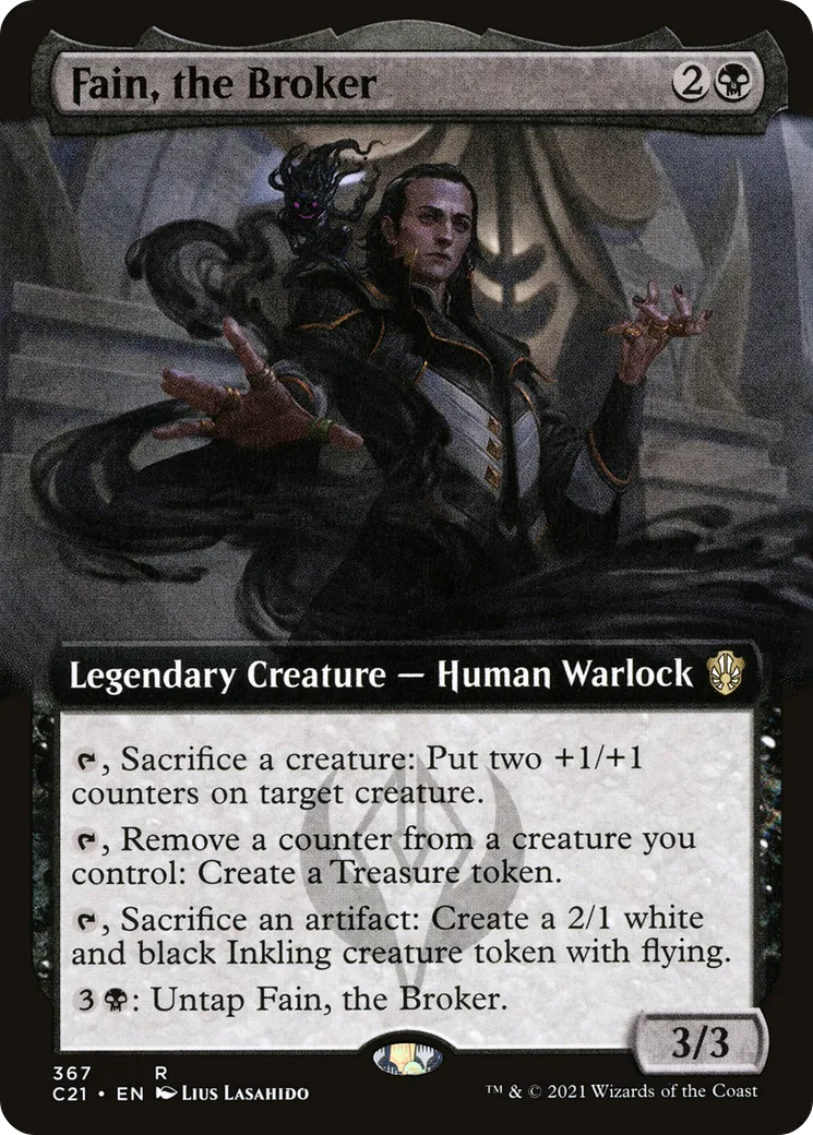 Fain, the Broker — Commander 2021 — Magic: The Gathering