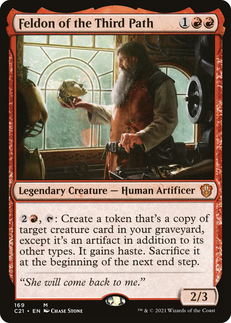 Feldonn de la Troisième Voie — Commander 2021 — Magic: The Gathering