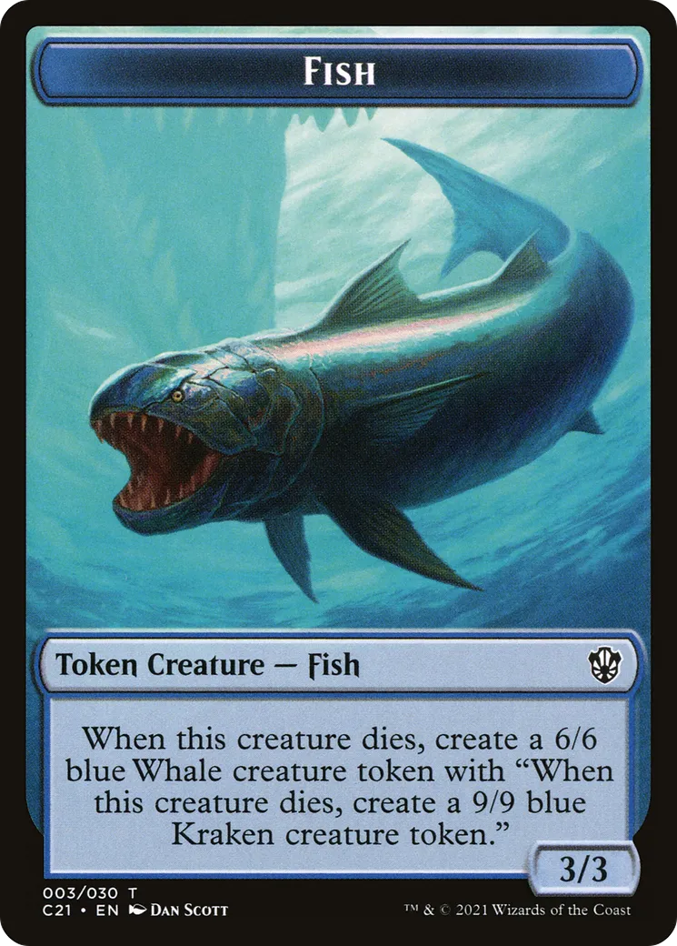 Fish from Commander 2021 - Magic: The Gathering