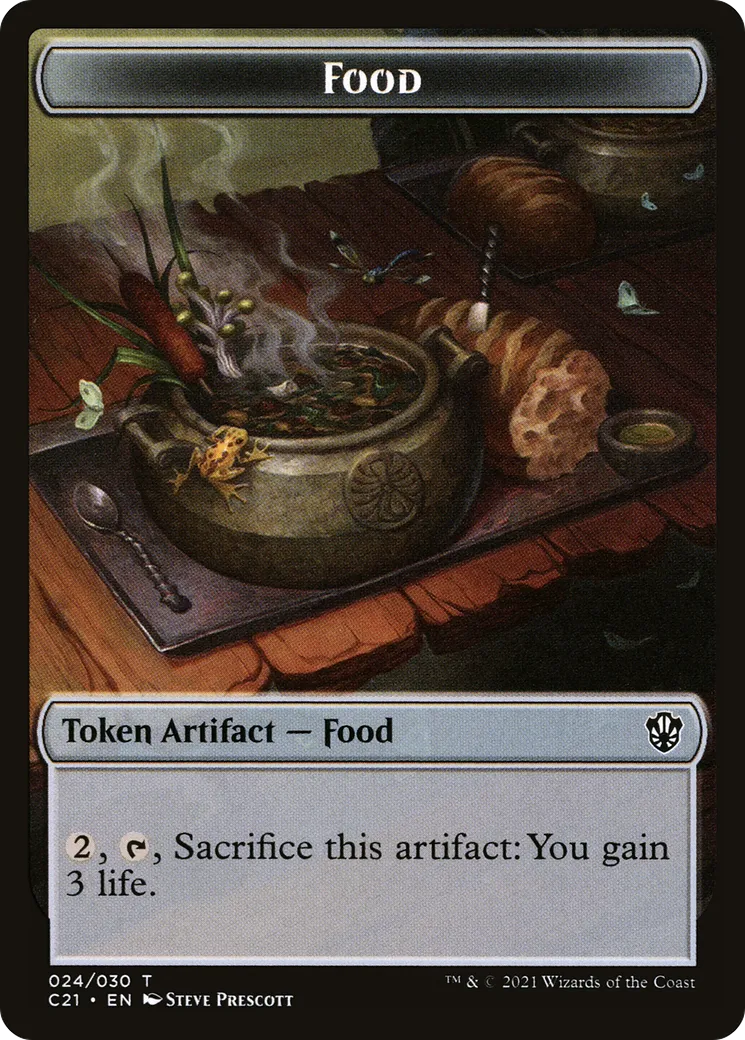 Food — Commander 2021 — Magic: The Gathering