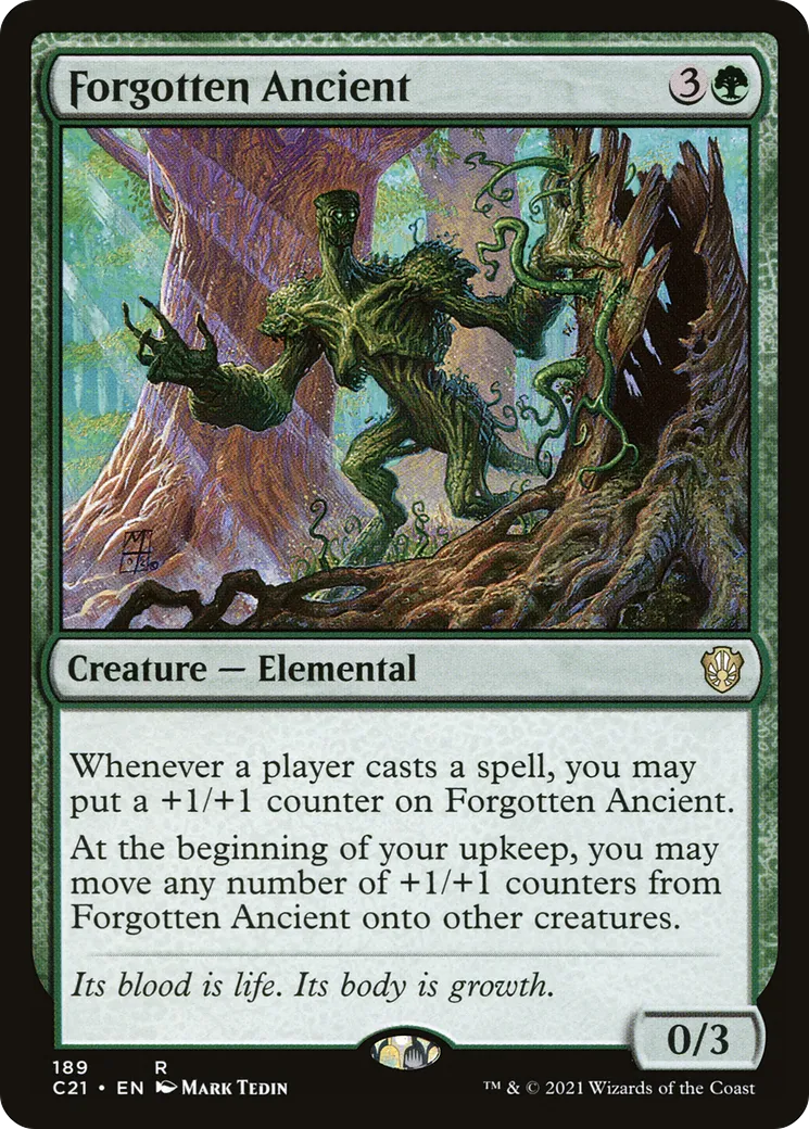 Forgotten Ancient — Commander 2021 — Magic: The Gathering