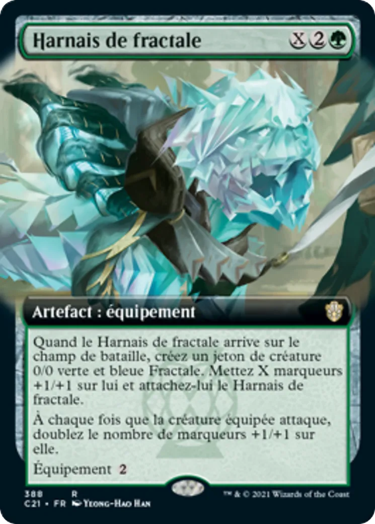 Harnais de fractale — Commander 2021 — Magic: The Gathering