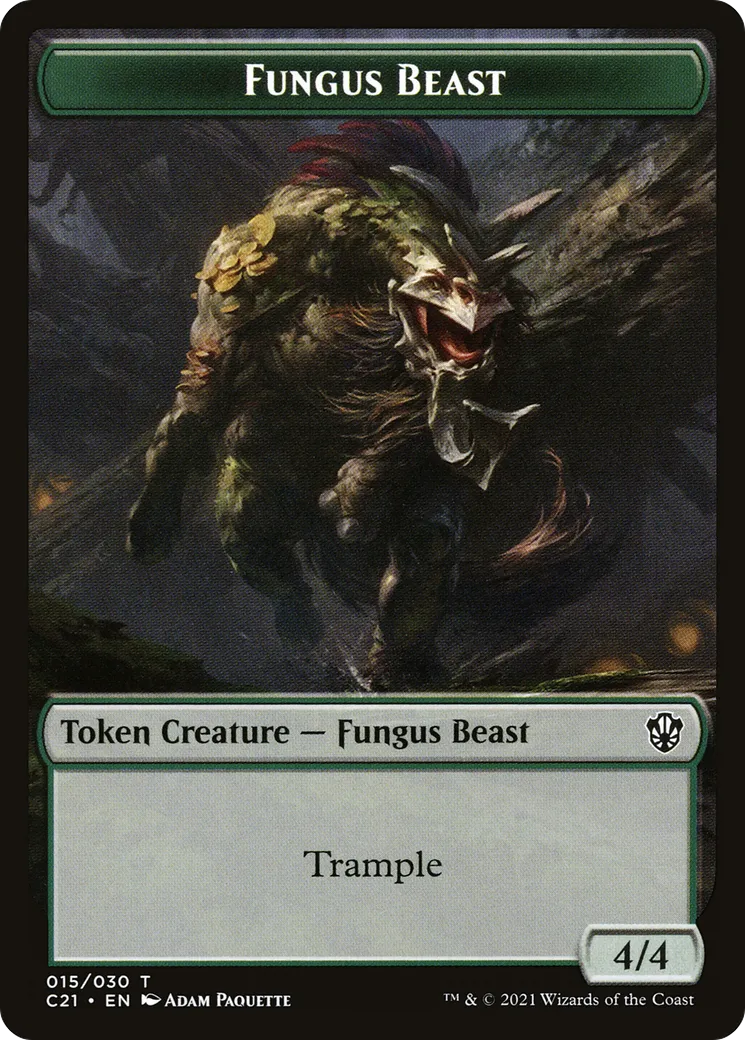 Fungus Beast — Commander 2021 — Magic: The Gathering