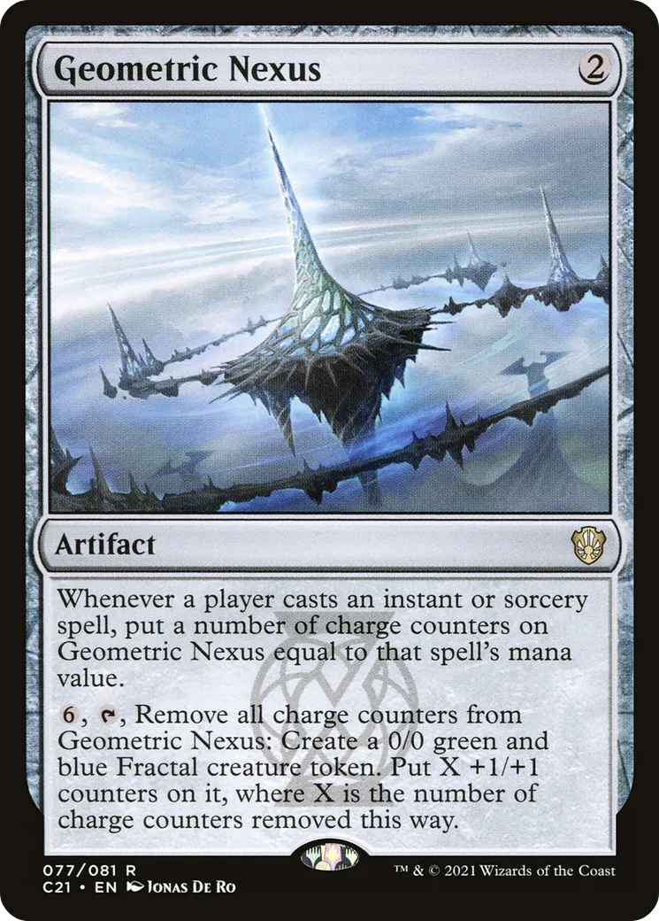 Geometric Nexus from Commander 2021 - Magic: The Gathering