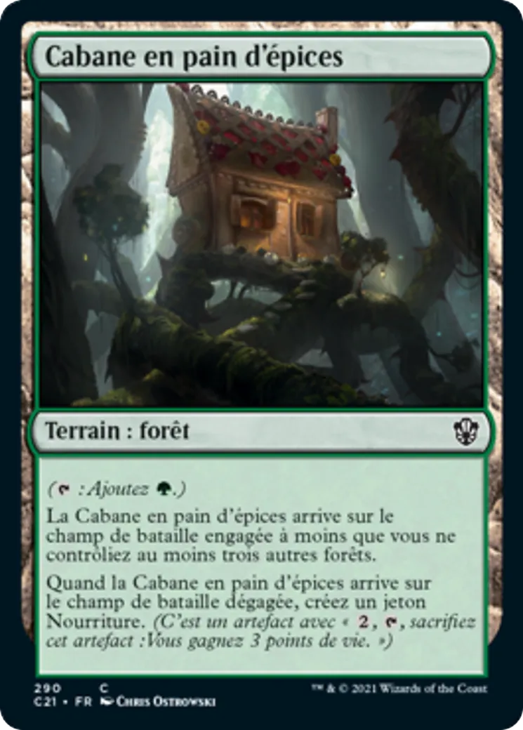 Cabane en pain d'épices — Commander 2021 — Magic: The Gathering