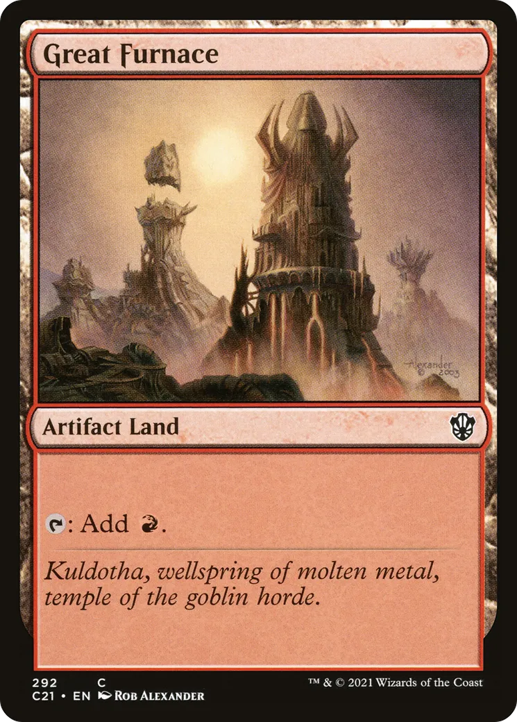 Great Furnace — Commander 2021 — Magic: The Gathering