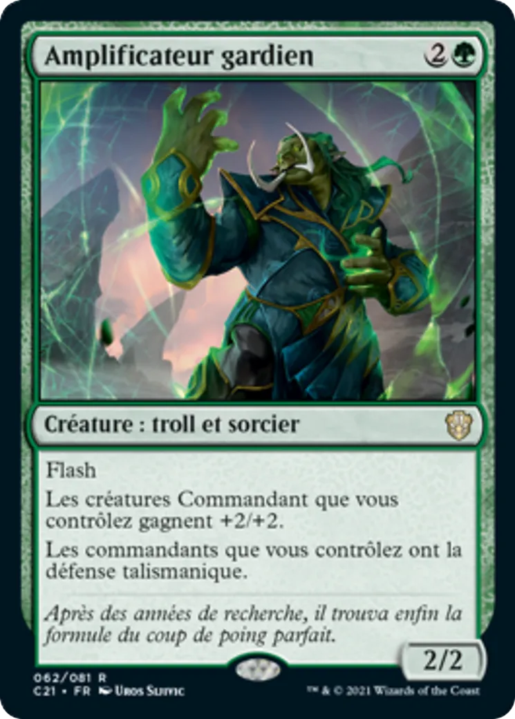 Amplificateur gardien — Commander 2021 — Magic: The Gathering