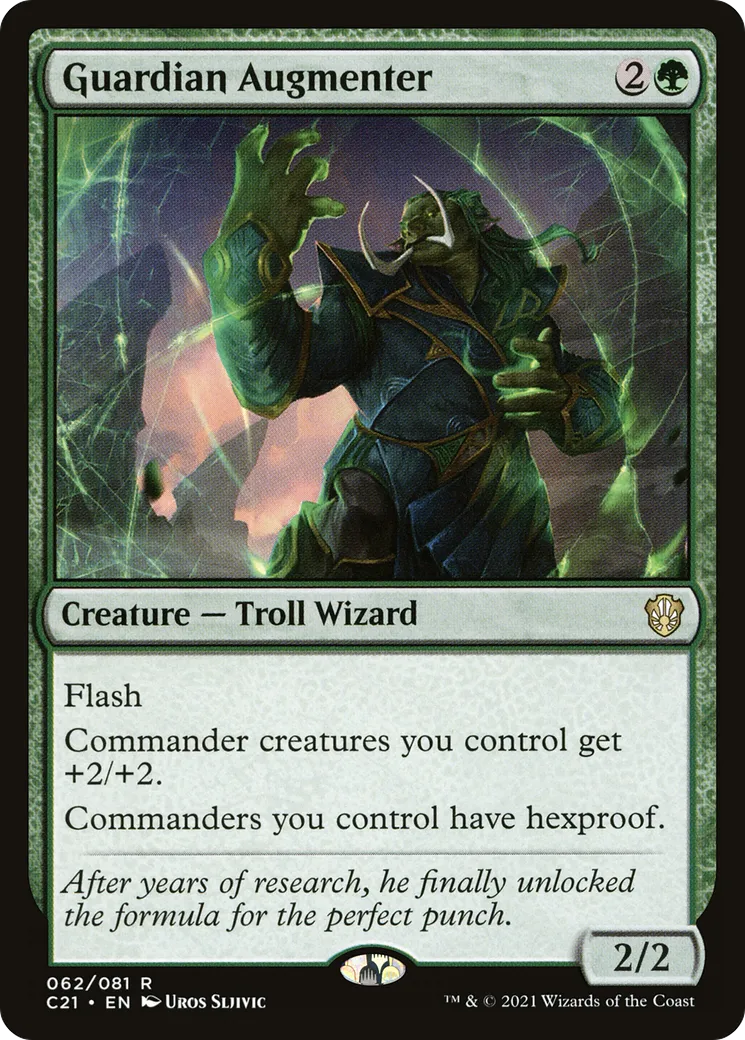 Guardian Augmenter from Commander 2021 - Magic: The Gathering