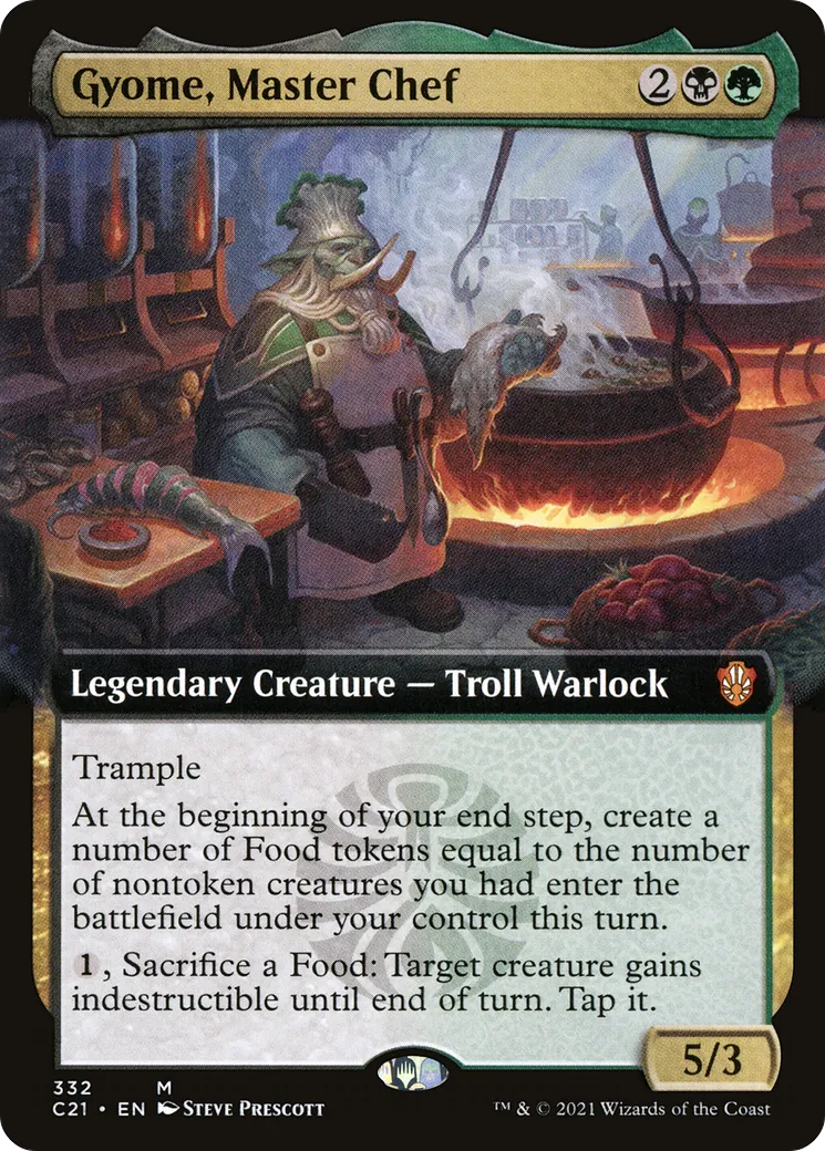 Gyome, Master Chef — Commander 2021 — Magic: The Gathering