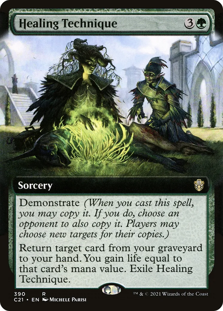Healing Technique — Commander 2021 — Magic: The Gathering