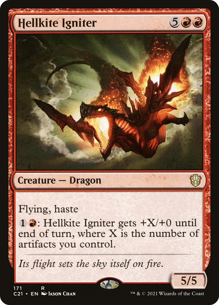 Hellkite Igniter — Commander 2021 — Magic: The Gathering