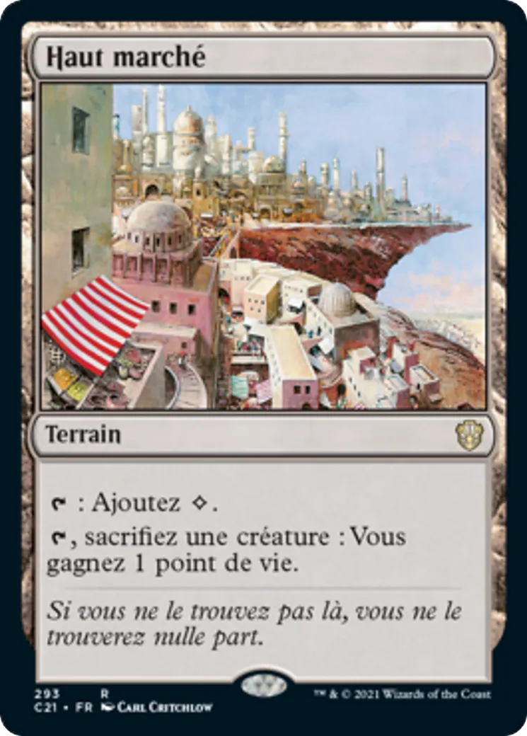 Haut marché from Commander 2021 - Magic: The Gathering