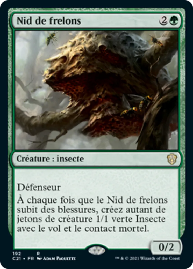 Nid de frelons — Commander 2021 — Magic: The Gathering