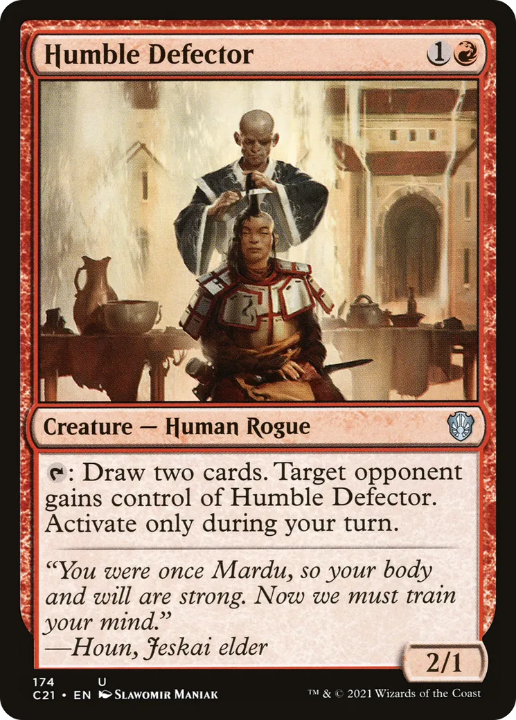Humble Defector from Commander 2021 - Magic: The Gathering