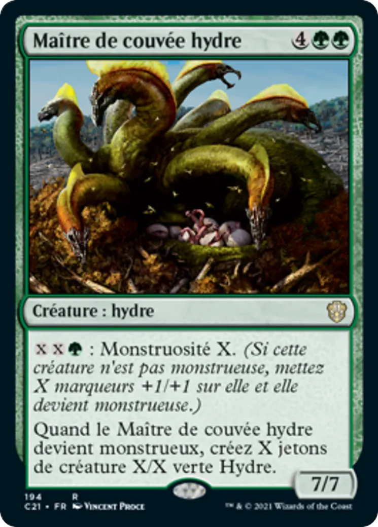 Maître de couvée hydre — Commander 2021 — Magic: The Gathering