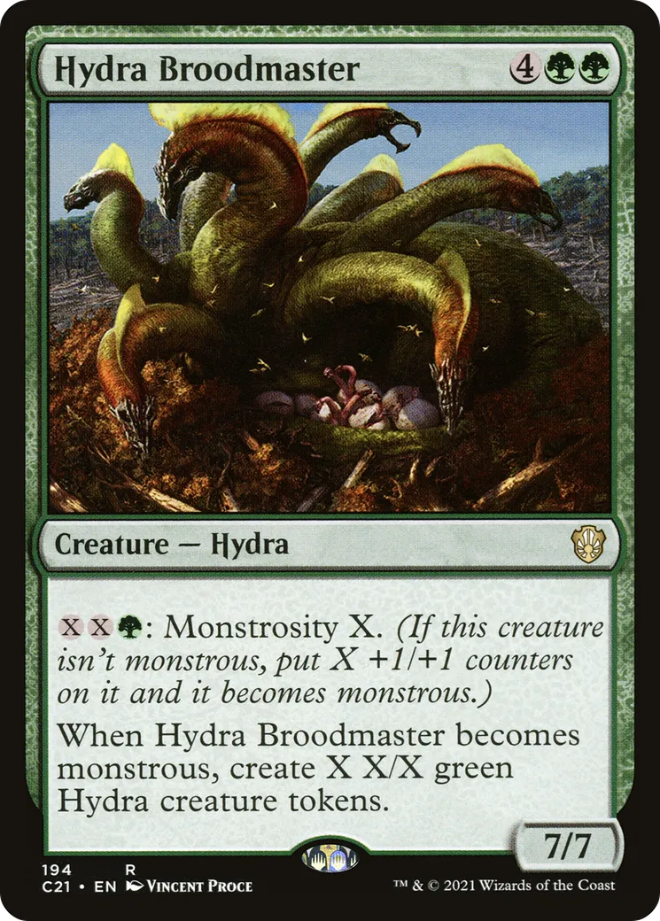 Hydra Broodmaster — Commander 2021 — Magic: The Gathering