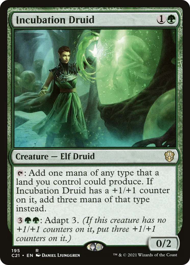 Incubation Druid — Commander 2021 — Magic: The Gathering