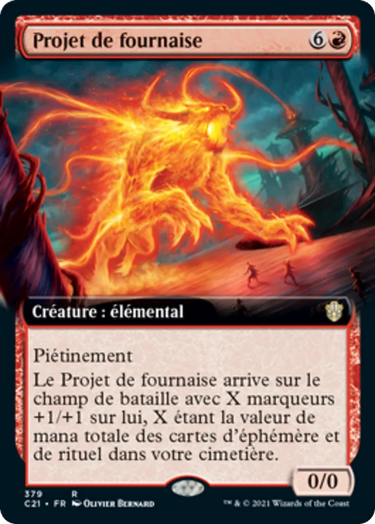 Projet de fournaise from Commander 2021 - Magic: The Gathering