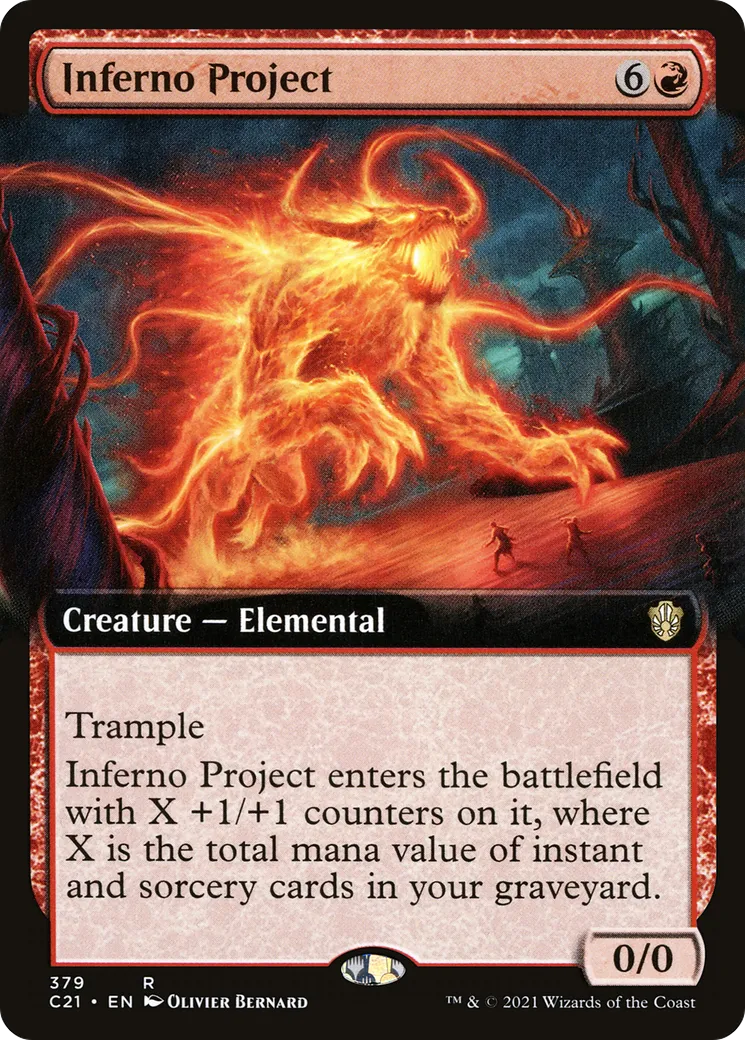 Inferno Project — Commander 2021 — Magic: The Gathering