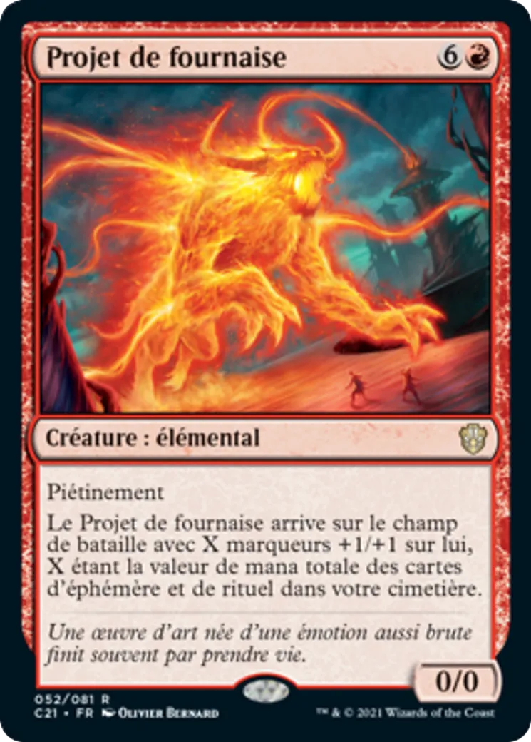 Projet de fournaise — Commander 2021 — Magic: The Gathering
