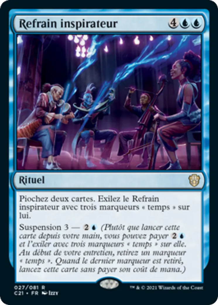 Refrain inspirateur — Commander 2021 — Magic: The Gathering