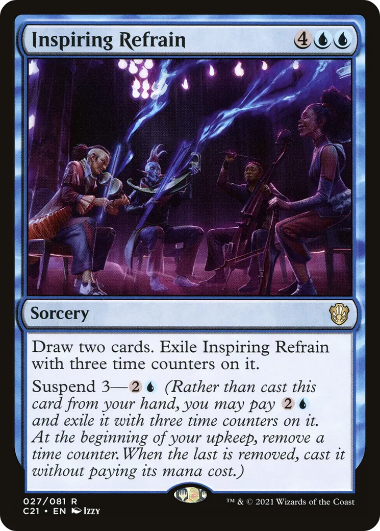 Refrain inspirateur — Commander 2021 — Magic: The Gathering