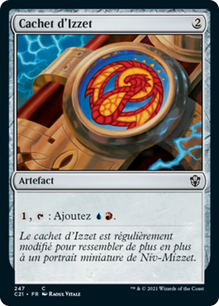 Cachet d'Izzet — Commander 2021 — Magic: The Gathering