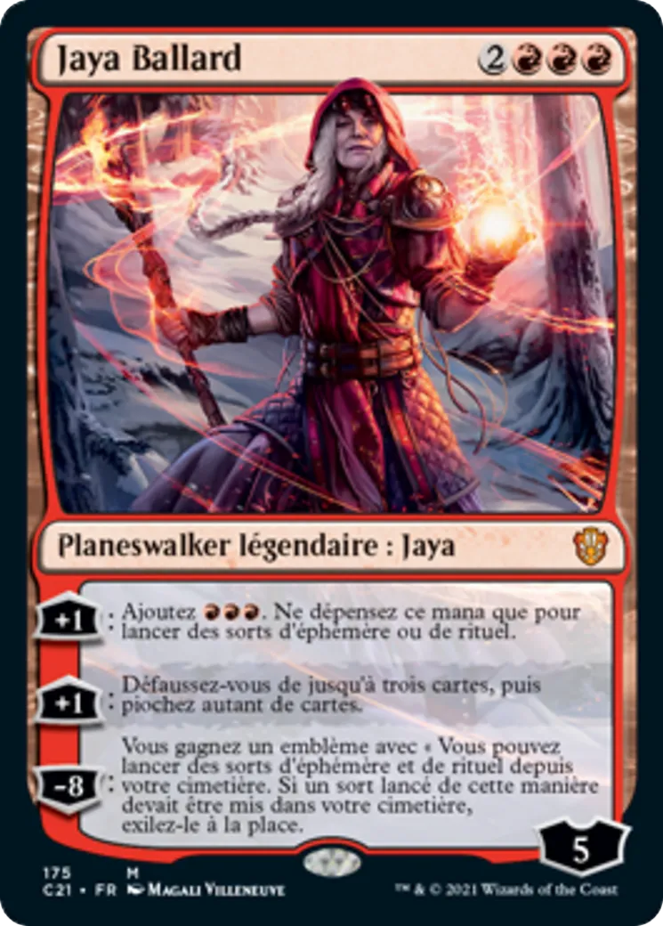 Jaya Ballard — Commander 2021 — Magic: The Gathering