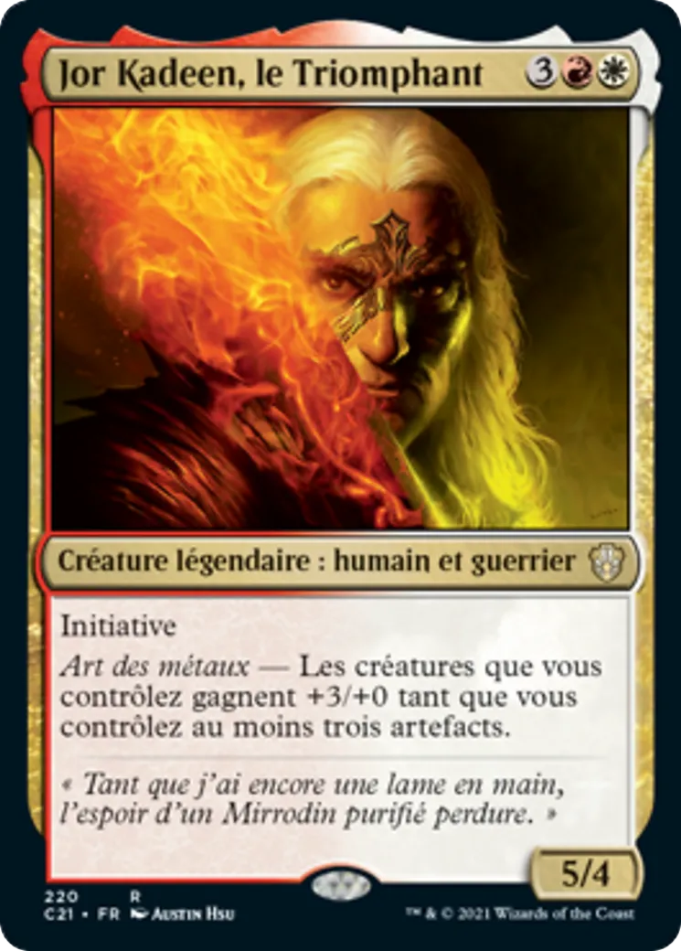Jor Kadeen, le Triomphant — Commander 2021 — Magic: The Gathering