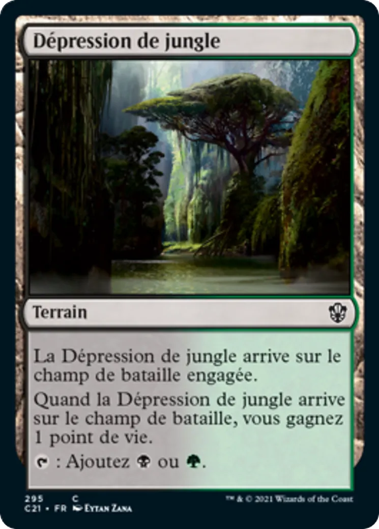 Dépression de jungle — Commander 2021 — Magic: The Gathering
