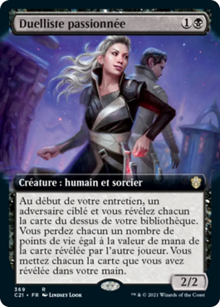 Duelliste passionnée — Commander 2021 — Magic: The Gathering