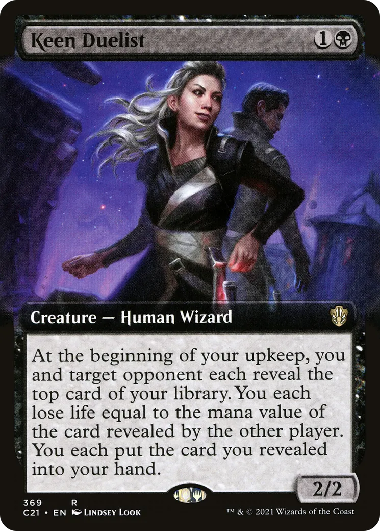 Keen Duelist — Commander 2021 — Magic: The Gathering